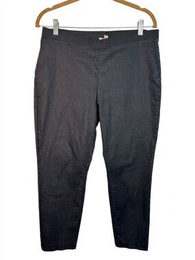 Eileen Fisher Black Stretch Trousers